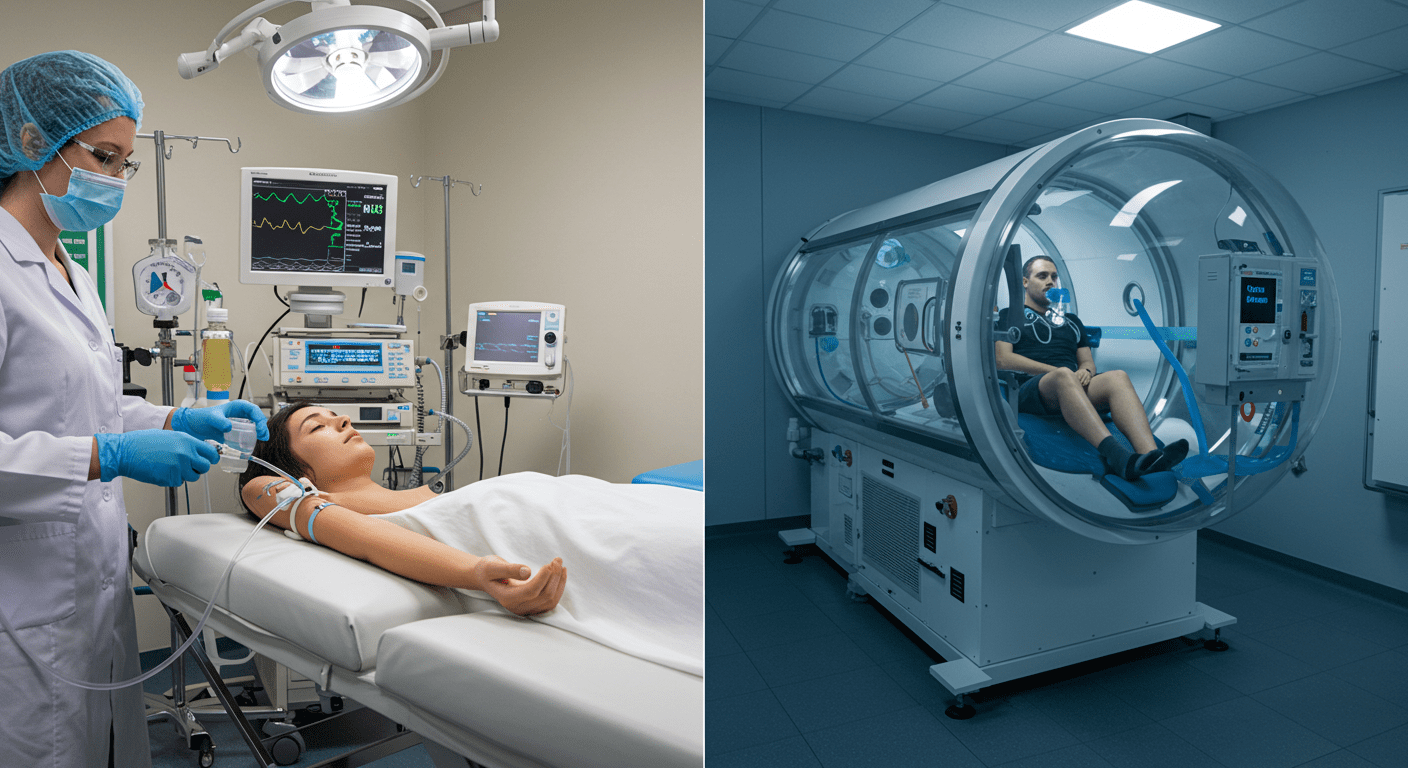 Difference Between Ozone Therapy and Hyperbaric Oxygen